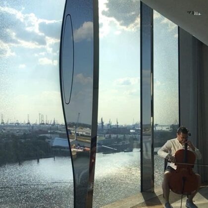 Elbphilharmonie - practice before concert