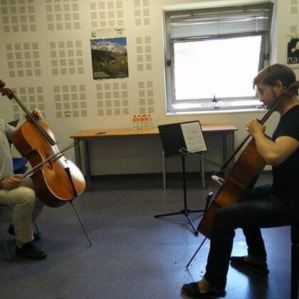 In Lesson with Frans Helmerson