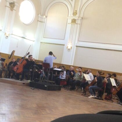  In the rehearsal week Dènes Worowsky Marcell Conductor