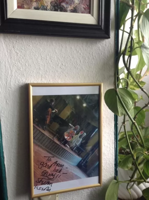 Signiture of the great Steven Isserlis after playing for him in Masterclass