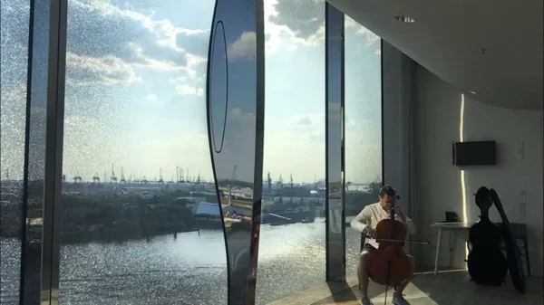 Elbphilharmonie - practice before concert