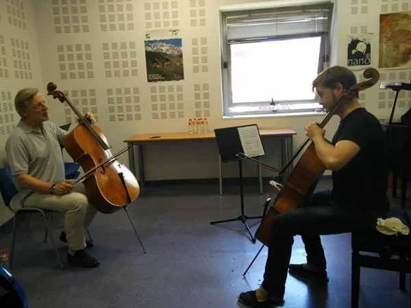 In Lesson with Frans Helmerson