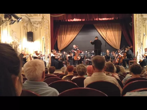 With Danube symphonic orchestra - Budapest