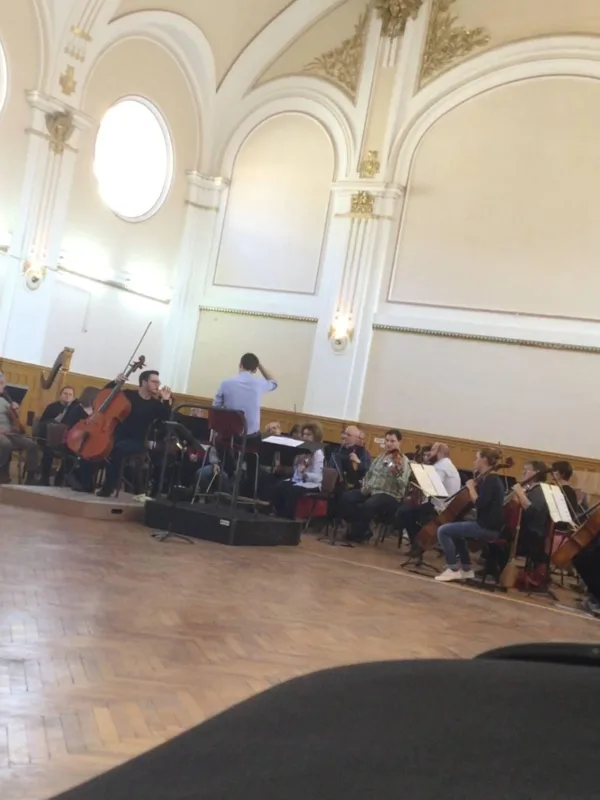  In the rehearsal week Dènes Worowsky Marcell Conductor